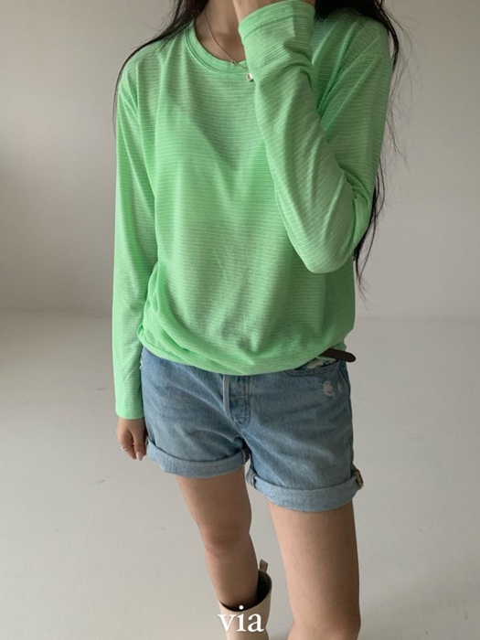 Boda Stripe Long Sleeved Tee Boda Stripe Long Sleeved Tee