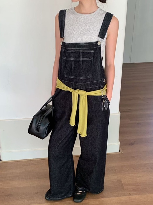 Suspender Denim Overalls