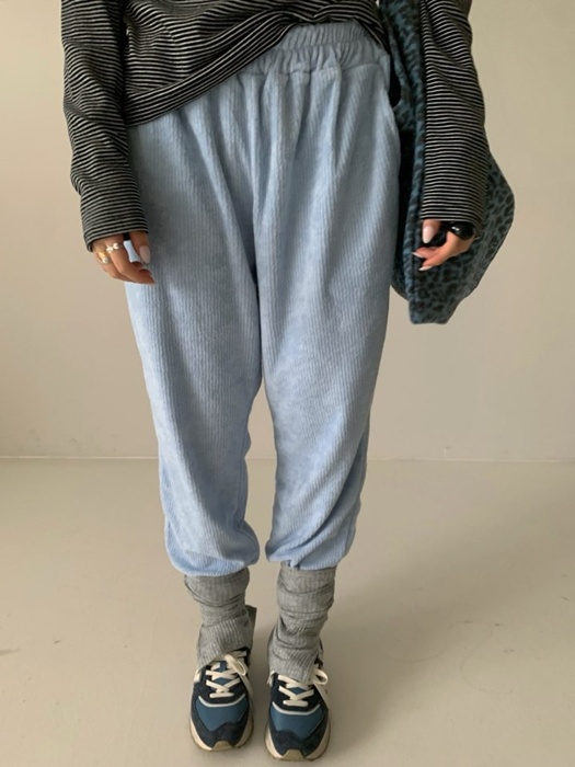 Terry Ribbed Pants Terry Ribbed Pants