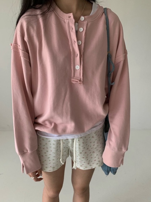 Button Pullover Button Pullover