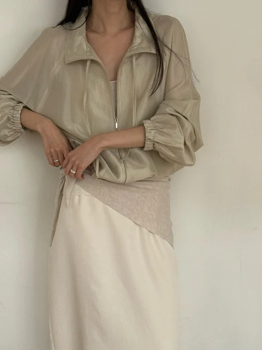 Mardi Zipper Blouse Mardi Zipper Blouse