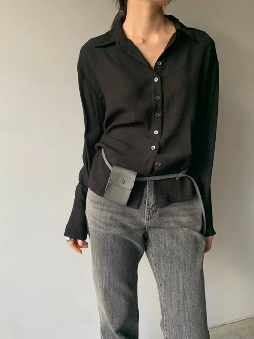 Flip Collar Blouse Flip Collar Blouse
