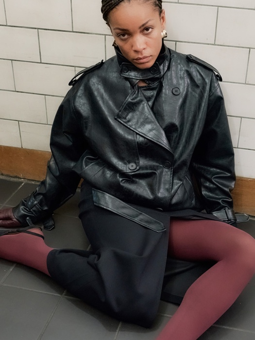 Petal Half Trench Coat Petal Half Trench Coat