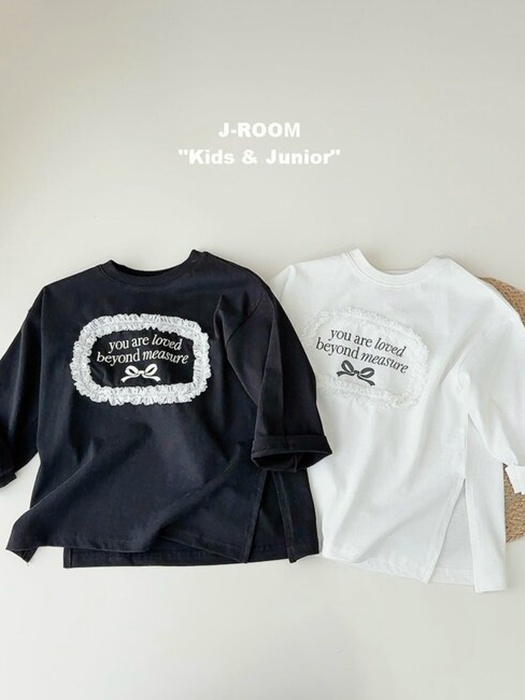 Round Lace Long Tee