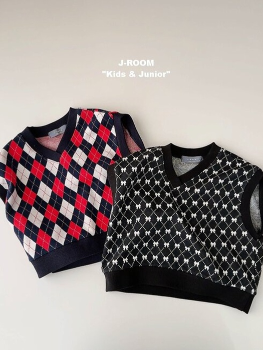 Jacquard Pattern Vest Jacquard Pattern Vest