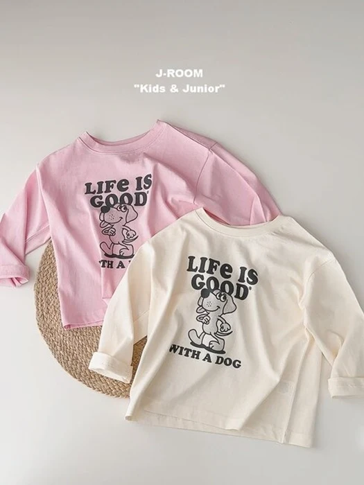 Puppy Print Tee