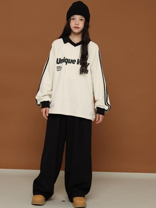 Unique Collar Track Tee