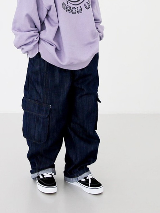 Dent Cargo Denim Pants Dent Cargo Denim Pants