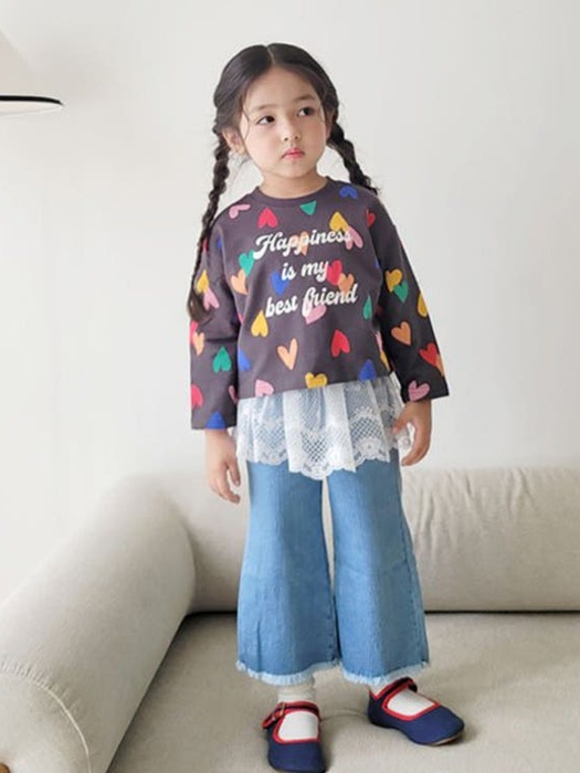 Wide Bootcut Pants