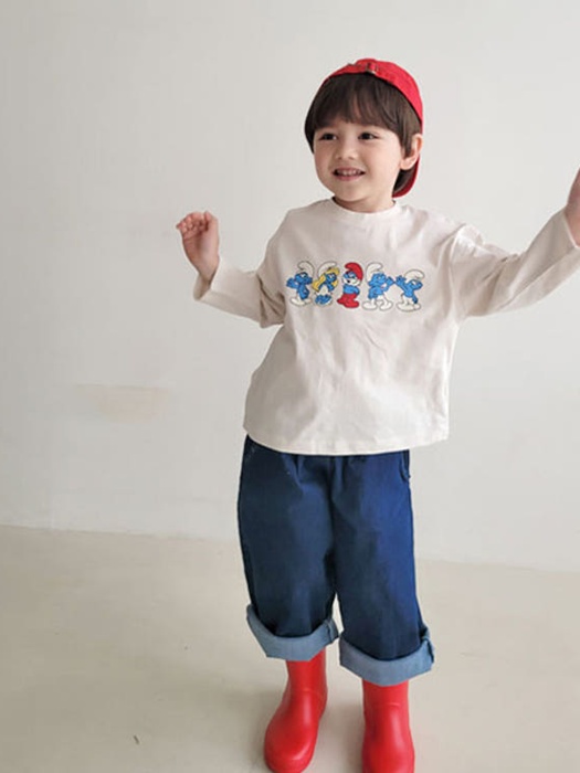 Pleated Jeans