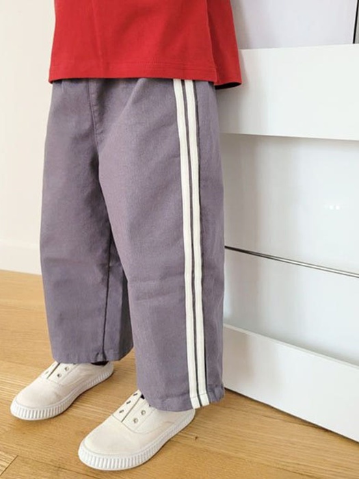 Tape Cotton Pants