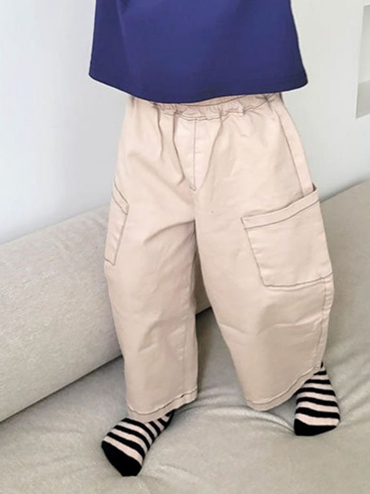 Pocket Cotton Pants