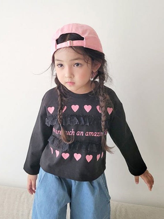 Heart Lace Tee