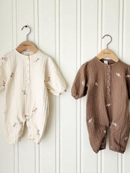 Floral Embroidery Suit