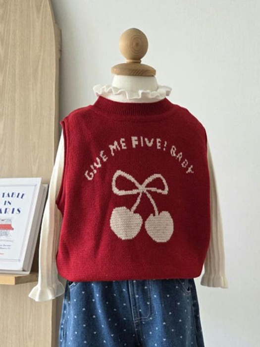 Red Cherry Vest