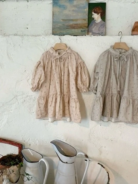 Pleated One-piece