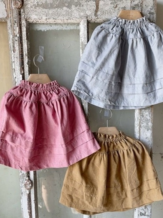 Loft Pintuck Skirt