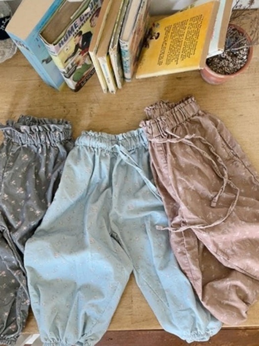 Flower Vintage Pants