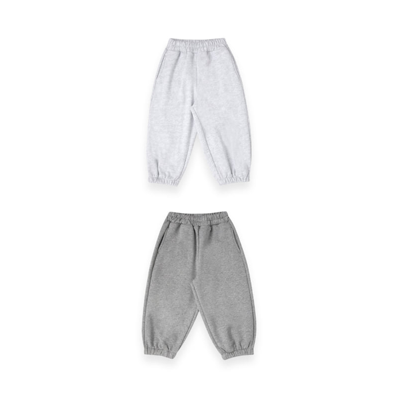 A-Market - Korean Children Fashion - #Kfashion4kids - Solid Jogger Pants