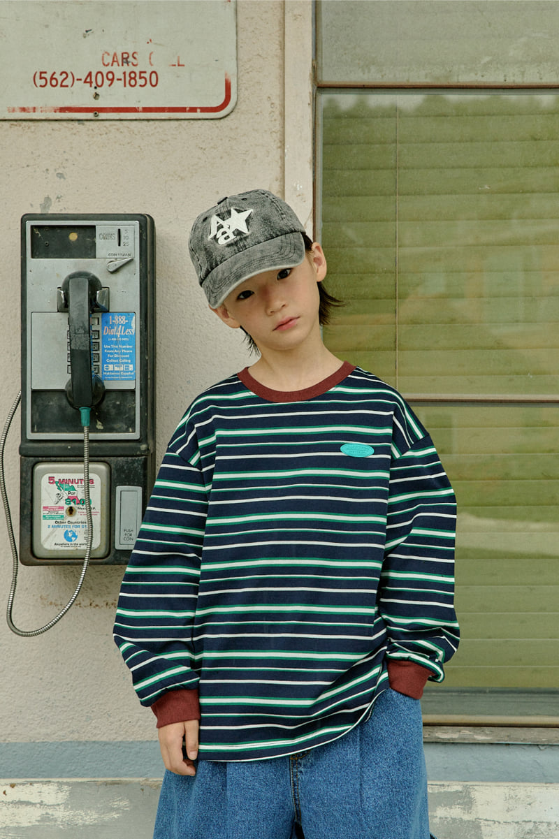 A-Market - Korean Children Fashion - #stylishchildhood - Vintage Star Denim Cap - 4