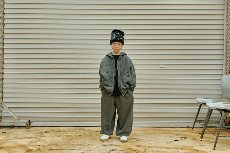 A-Market - Korean Children Fashion - #childofig - Apple Pig Hood Zip-up - 7