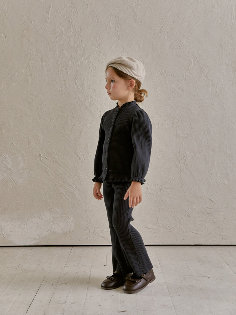 A-Market - Korean Children Fashion - #designkidswear - Ribbed Bootcut Leggings - 7