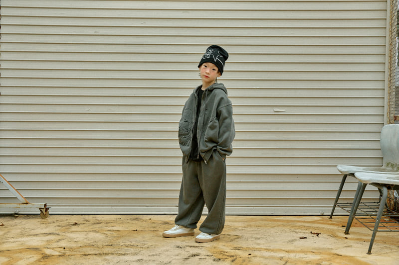 A-Market - Korean Children Fashion - #designkidswear - Apple Pig Hood Zip-up - 9