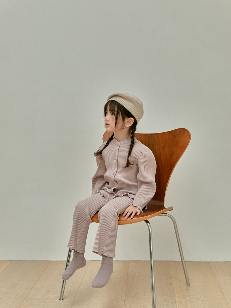 A-Market - Korean Children Fashion - #discoveringself - Ribbed Bootcut Leggings - 8
