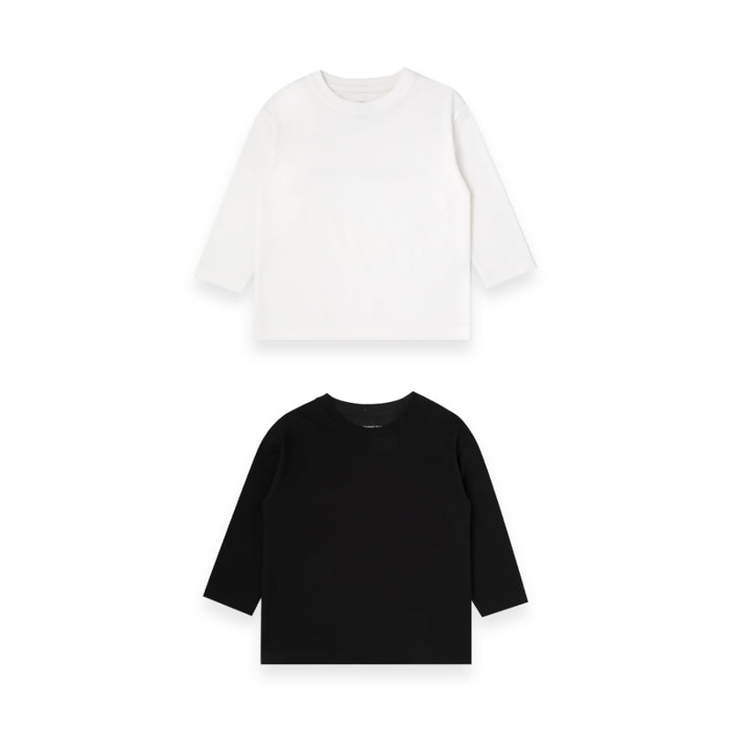 A-Market - Korean Children Fashion - #fashionkids - Basic Long Sleeve Tee Set