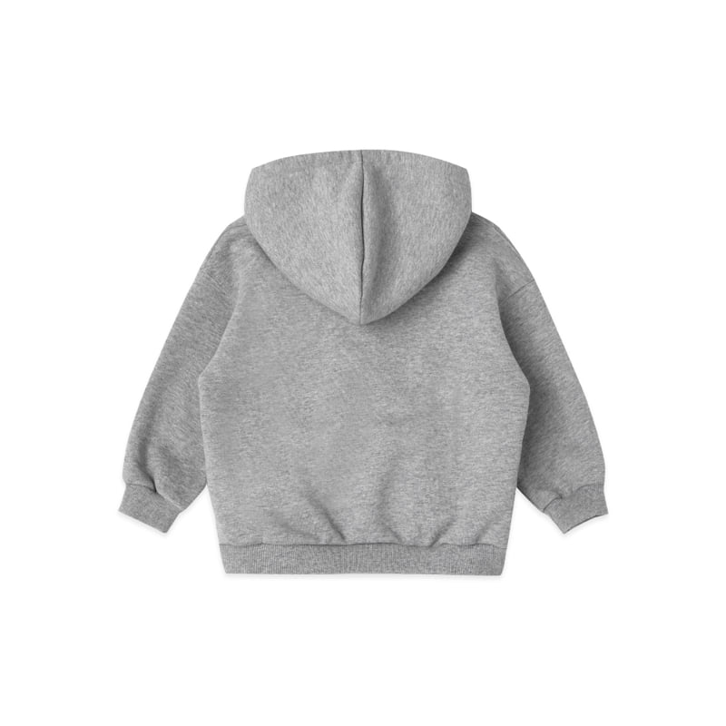 A-Market - Korean Children Fashion - #fashionkids - Solid Apple Hood Zip-up - 6