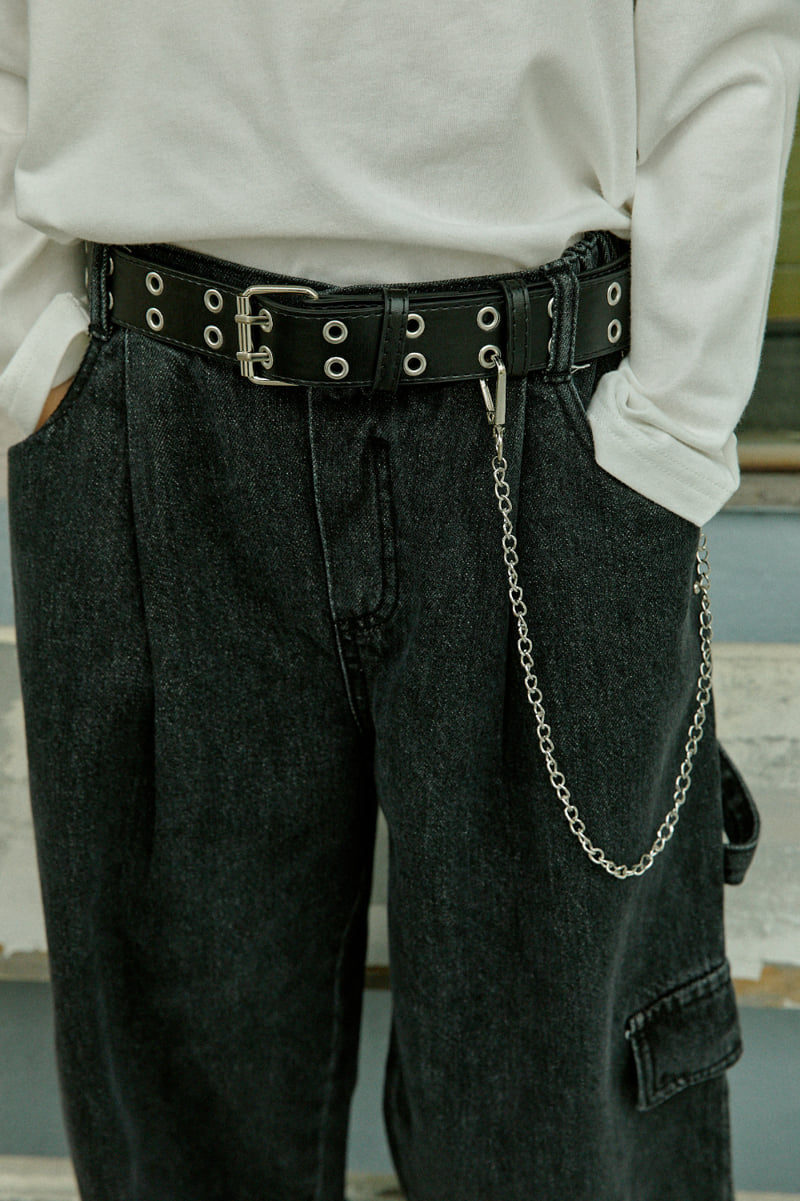 A-Market - Korean Children Fashion - #kidsshorts - Eyelet Chain Belt - 11