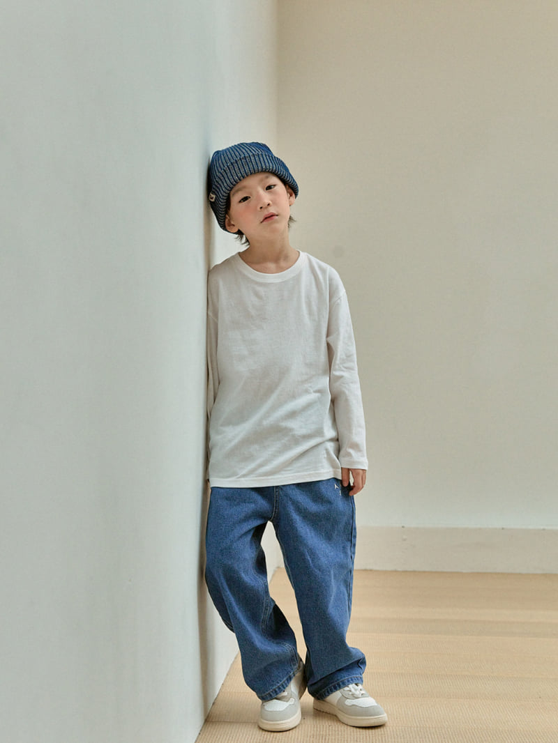 A-Market - Korean Children Fashion - #kidzfashiontrend - Classic Oversized Tee - 3