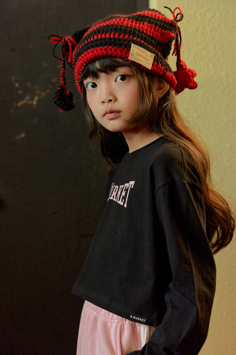 A-Market - Korean Children Fashion - #littlefashionista - Star Cat Beanie - 2