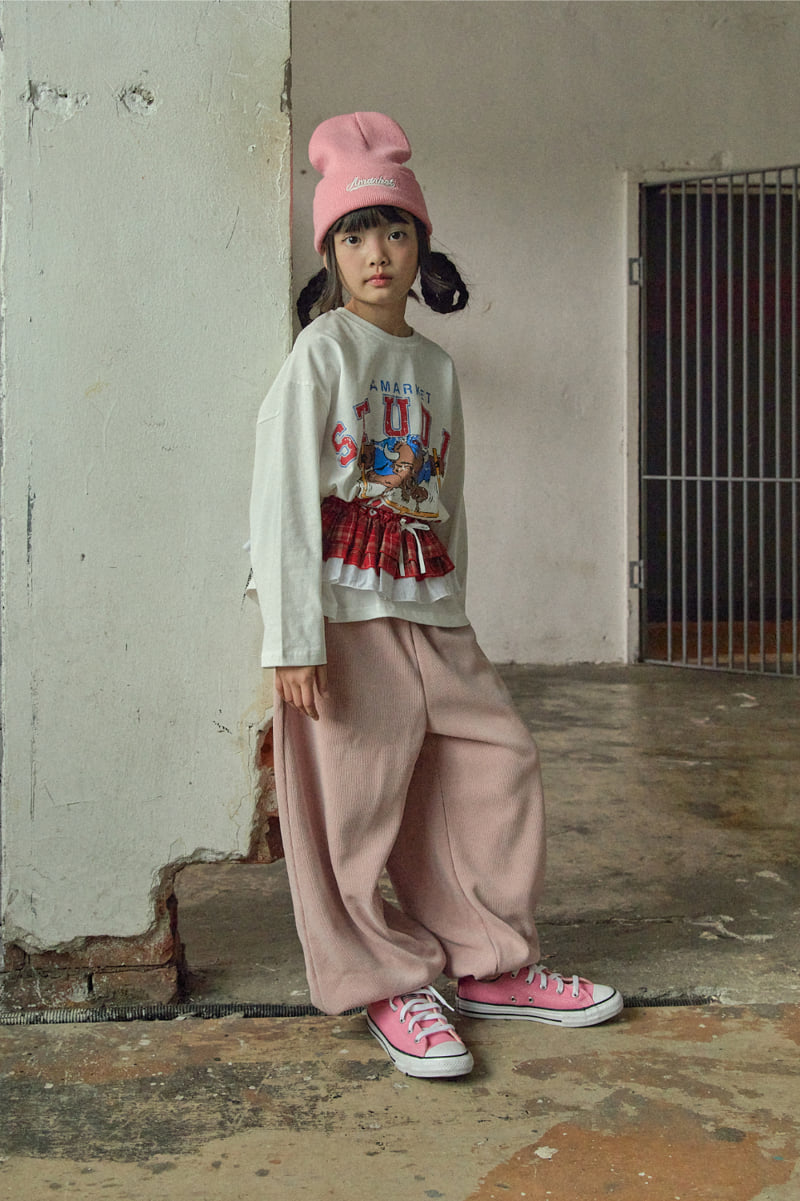 A-Market - Korean Children Fashion - #littlefashionista - Day Warm Pants - 5