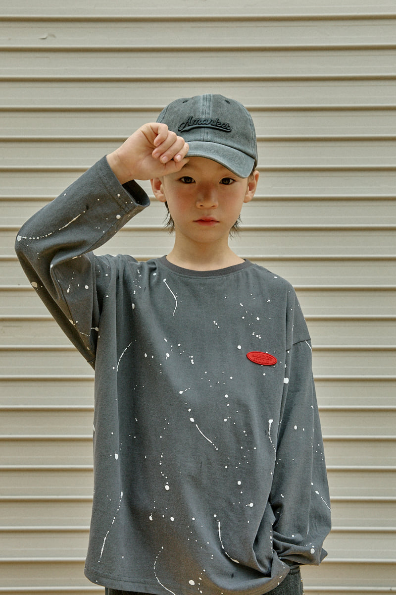 A-Market - Korean Children Fashion - #littlefashionista - Spray Ball Cap - 6