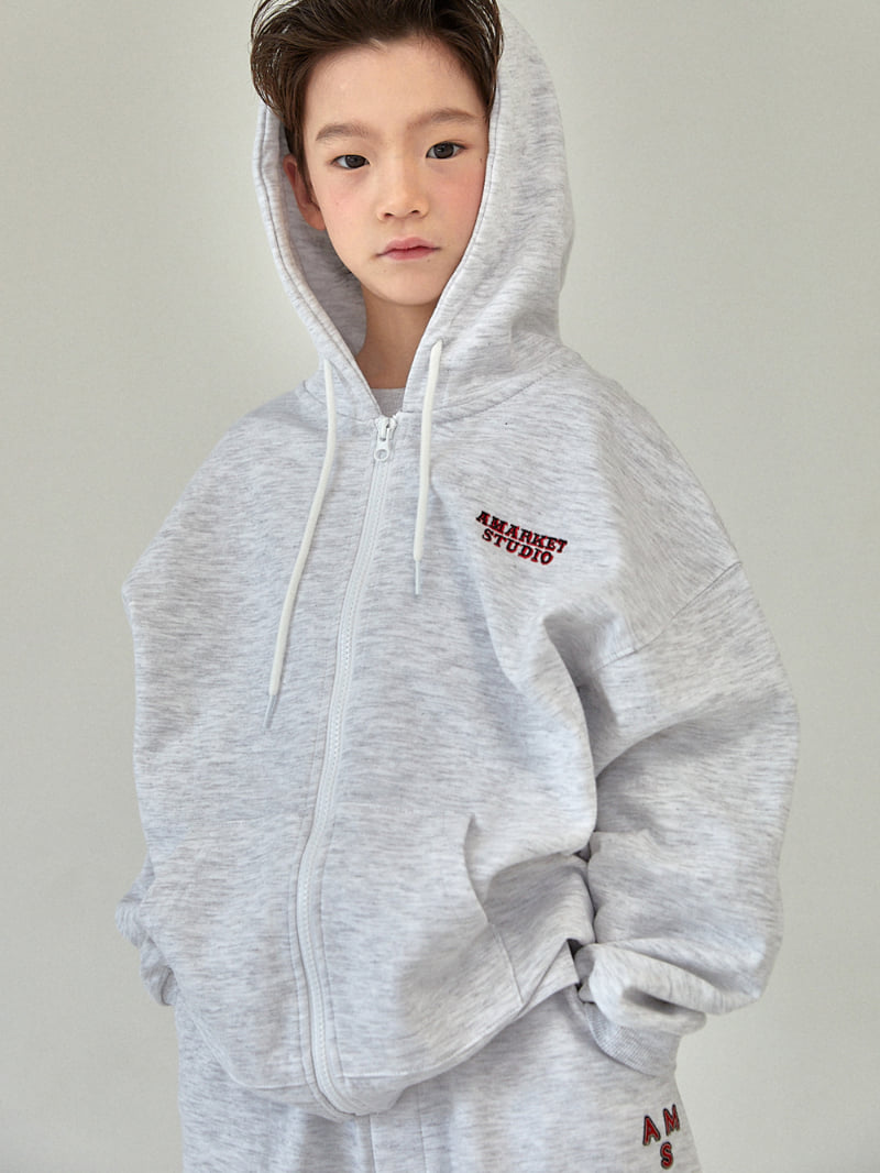 A-Market - Korean Children Fashion - #magicofchildhood - Classic Hood Zip-up - 11