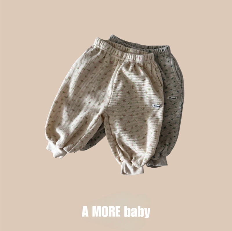 A More - Korean Baby Fashion - #babyboutique - Bebe Wildflower Pants - 9