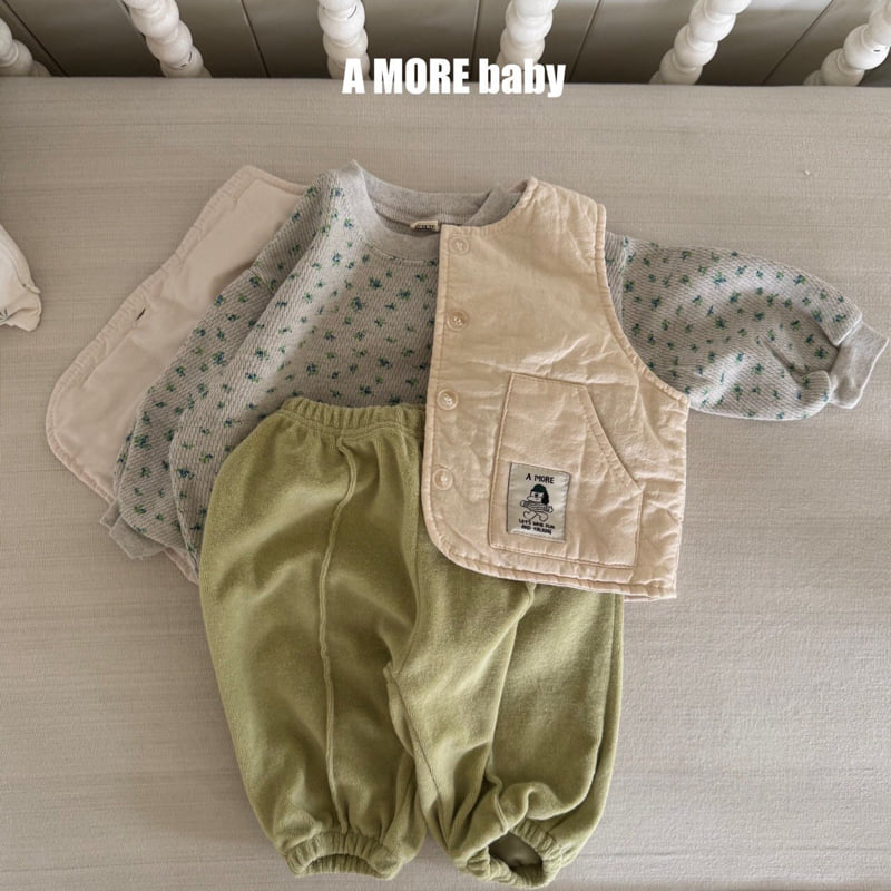 A More - Korean Baby Fashion - #babyboutiqueclothing - Bebe Corn Chip Vest - 7