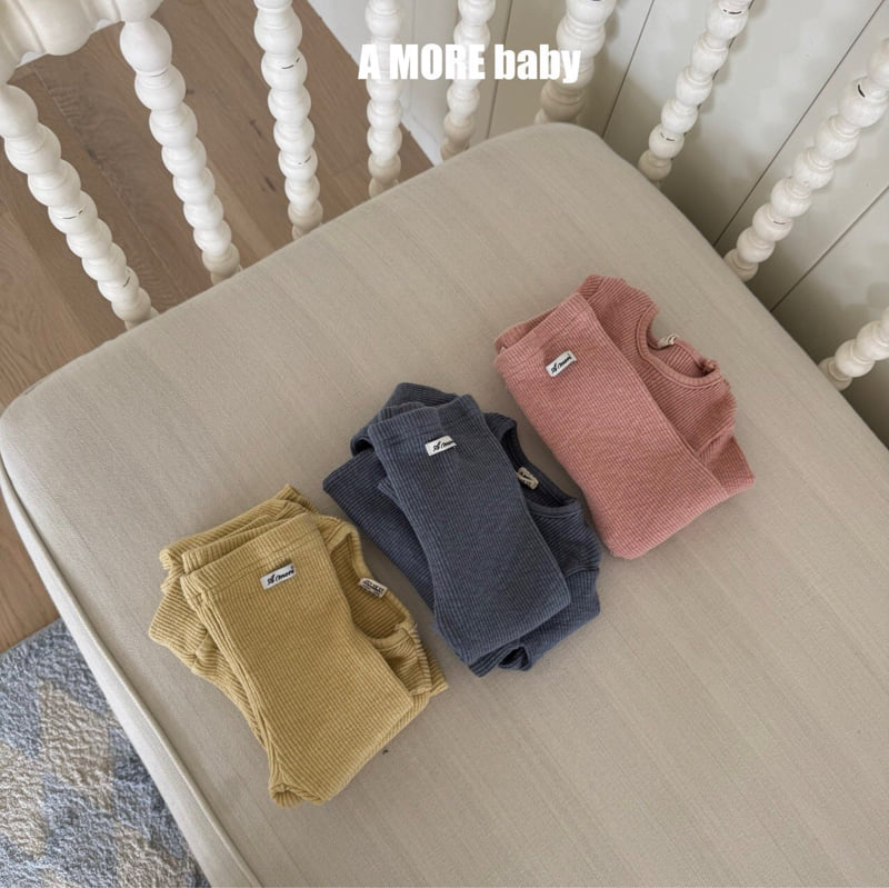 A More - Korean Baby Fashion - #babyboutique - Bebe Stretchy Set - 4