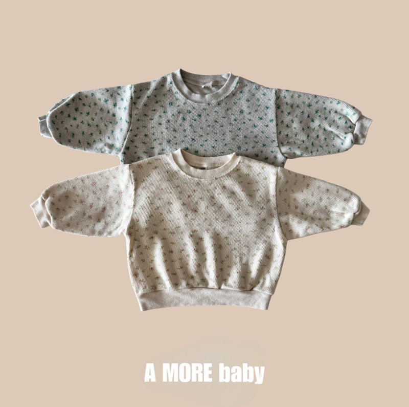 A More - Korean Baby Fashion - #babyboutiqueclothing - Bebe Wildflower Sweatshirt - 10