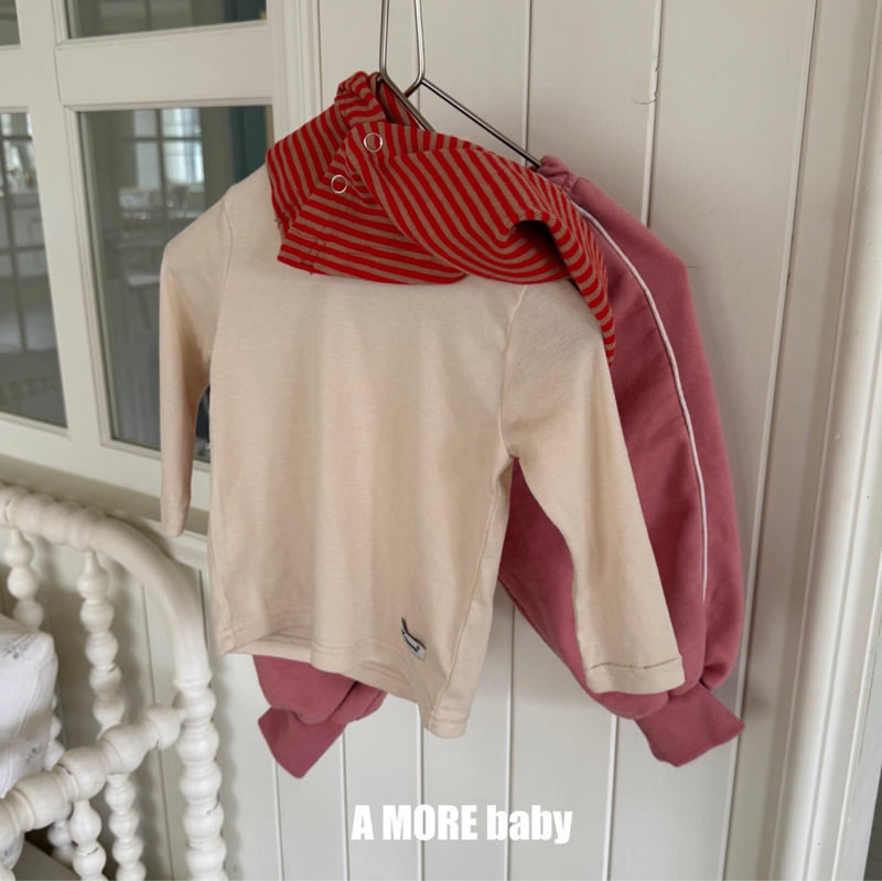 A More - Korean Baby Fashion - #babyfashion - Bebe Dove Turtleneck Tee - 9