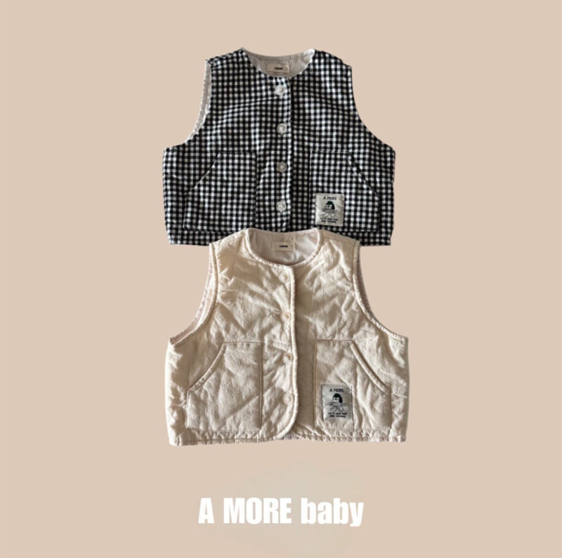 A More - Korean Baby Fashion - #babylifestyle - Bebe Corn Chip Vest - 12