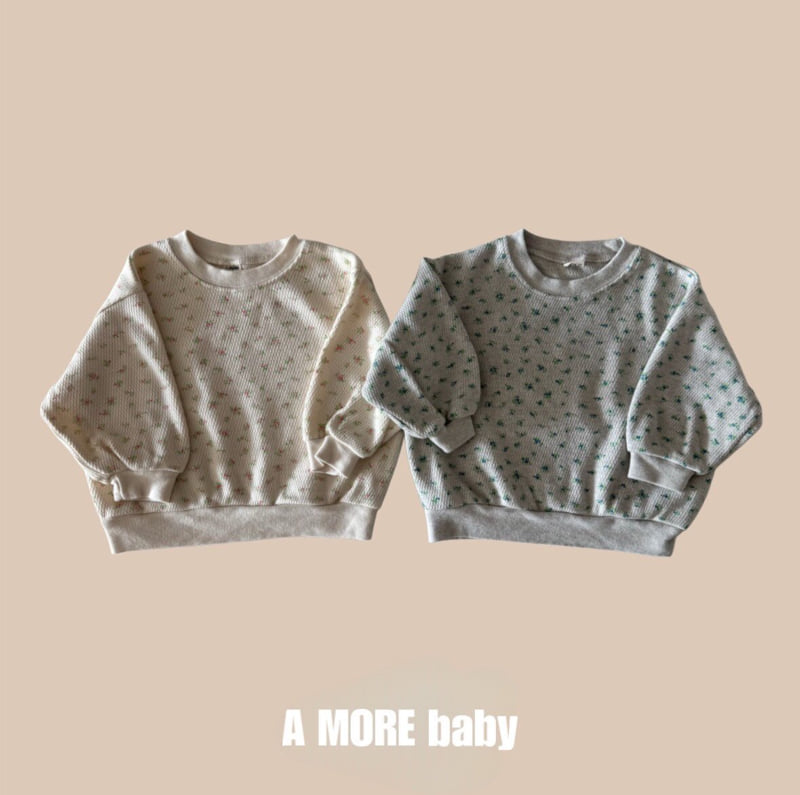 A More - Korean Baby Fashion - #babyoninstagram - Bebe Wildflower Sweatshirt