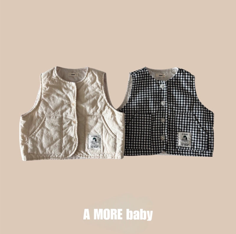 A More - Korean Baby Fashion - #babyoutfit - Bebe Corn Chip Vest