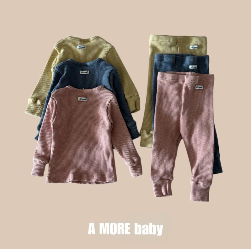 A More - Korean Baby Fashion - #onlinebabyshop - Bebe Stretchy Set