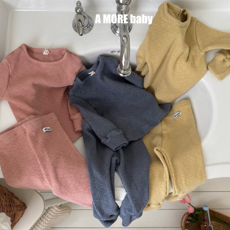 A More - Korean Baby Fashion - #smilingbaby - Bebe Stretchy Set - 2