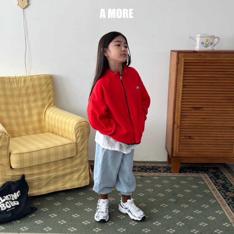 A More - Korean Children Fashion - #Kfashion4kids - Pocket Ball Fleece Jacket - 9