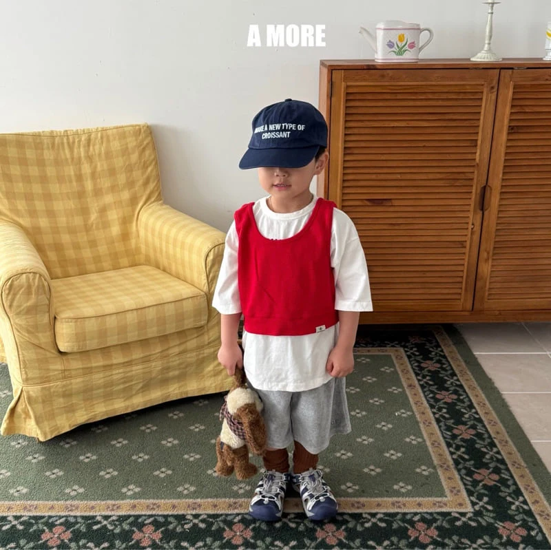 A More - Korean Children Fashion - #stylishchildhood - Outing Vest - 4