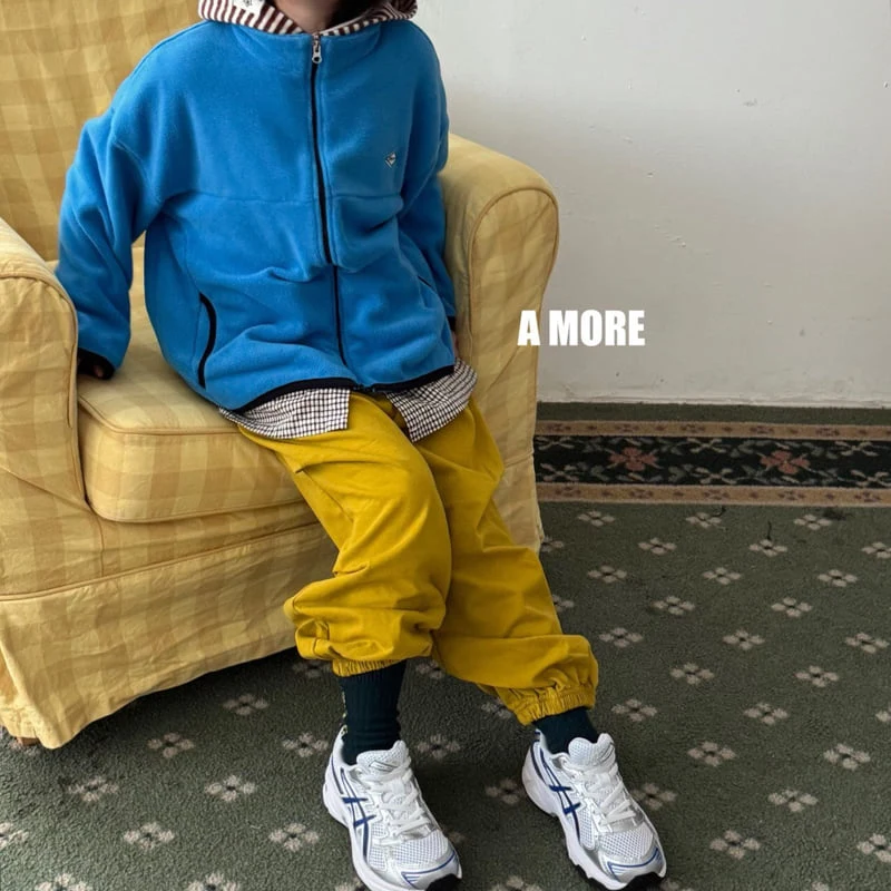 A More - Korean Children Fashion - #designkidswear - Pocket Ball Fleece Jacket - 3