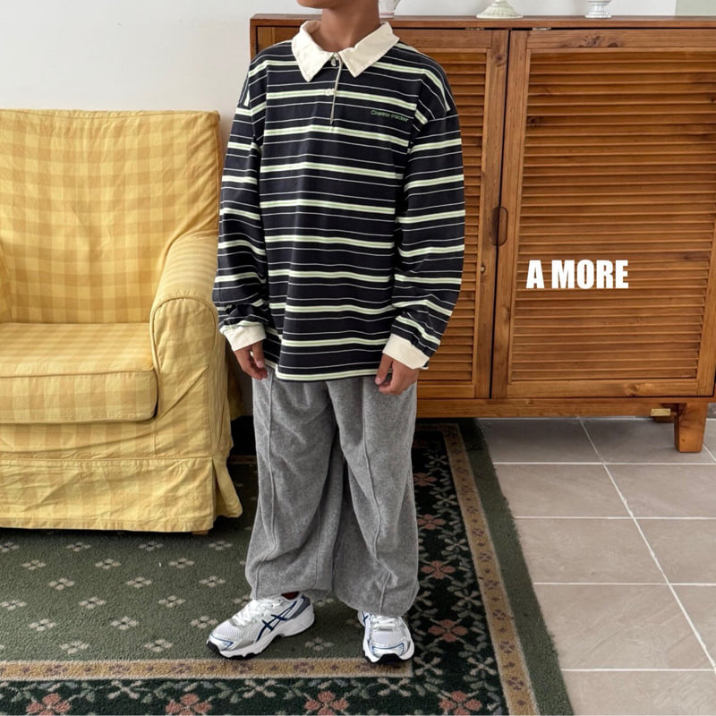 A More - Korean Children Fashion - #discoveringself - Cheese Collar Tee - 4